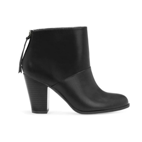 Sade Black Heeled Booties From Just Fab - Picture 2 of 15